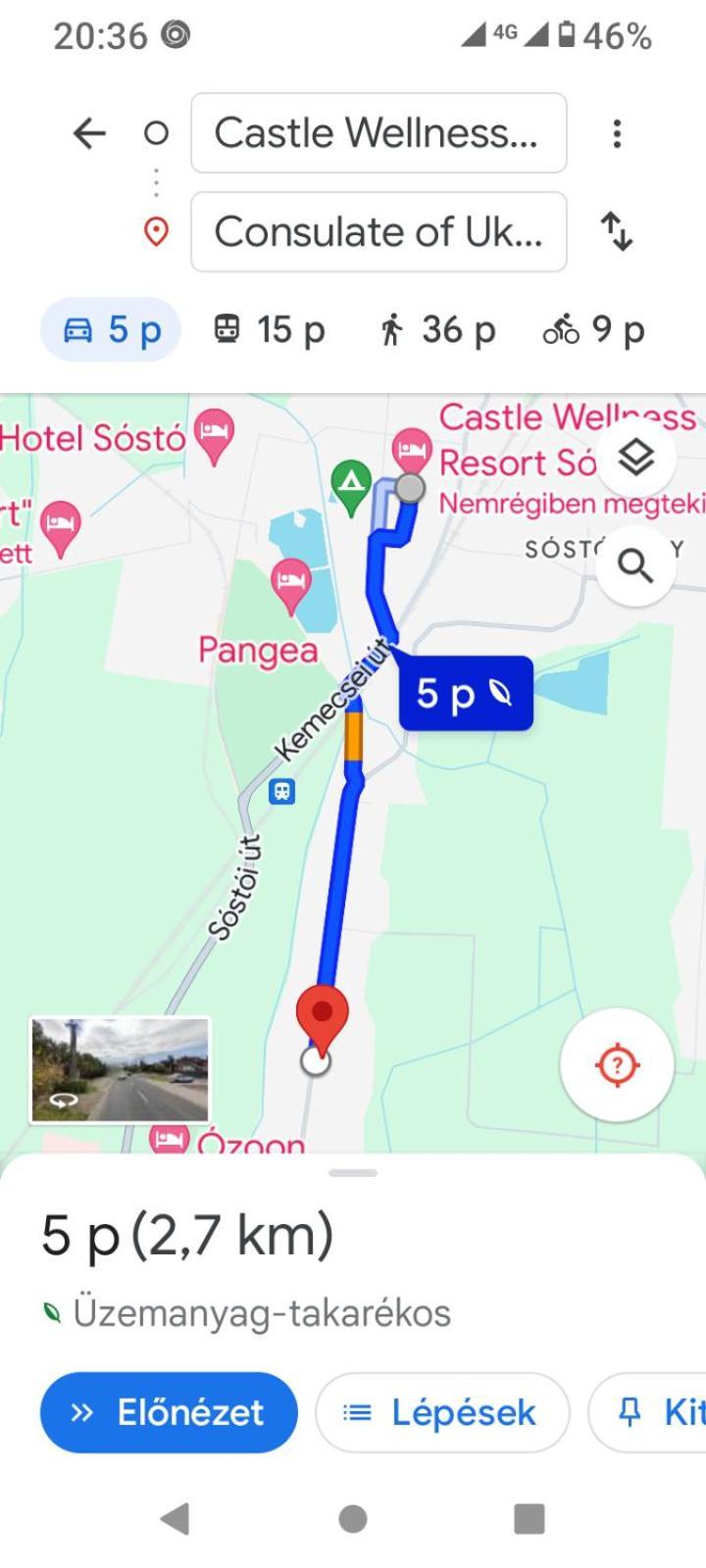 Castle Wellness Resort Sosto Nyíregyháza Zewnętrze zdjęcie